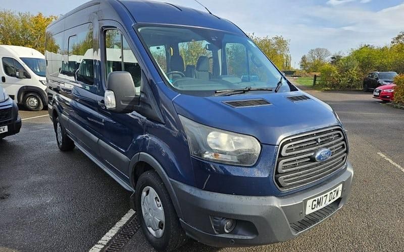 Used Ford Transit 125 HP (91 kW) 2017 Blue MPV