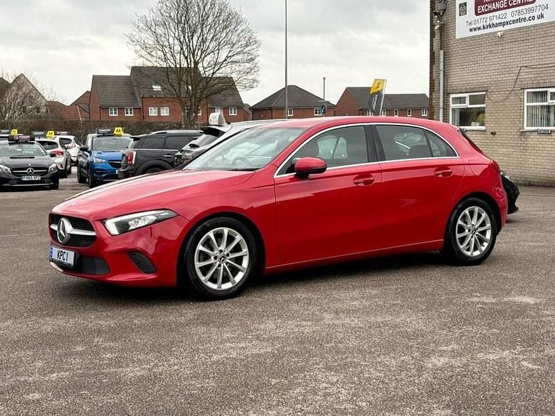 Used Mercedes A200 Executive 163 HP (119 kW) 2019 Red Hatchback