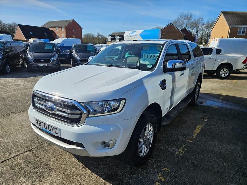 Used Ford Ranger Limited 2020 White Pickup