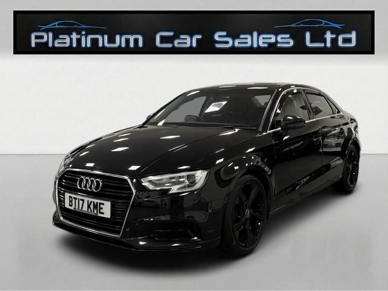 Used Audi A3 Sport 150 HP (110 kW) 2017 Black Sedan