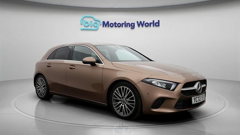 Gold Used 2023 Mercedes A200 Executive Hatchback | £17,500 (Good price) - Image 1/4