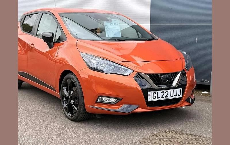 Used Nissan Micra 91 HP (66 kW) 2022 Orange Hatchback