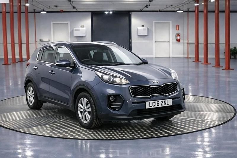 Used Kia Sportage 114 HP (83 kW) 2016 Blue SUV