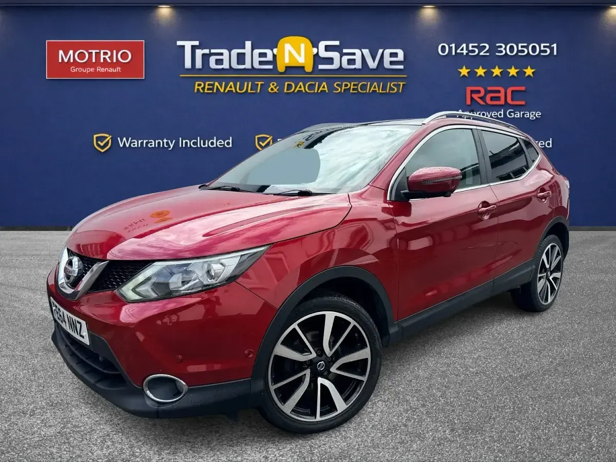 Used Nissan Qashqai Tekna 2014 Red SUV
