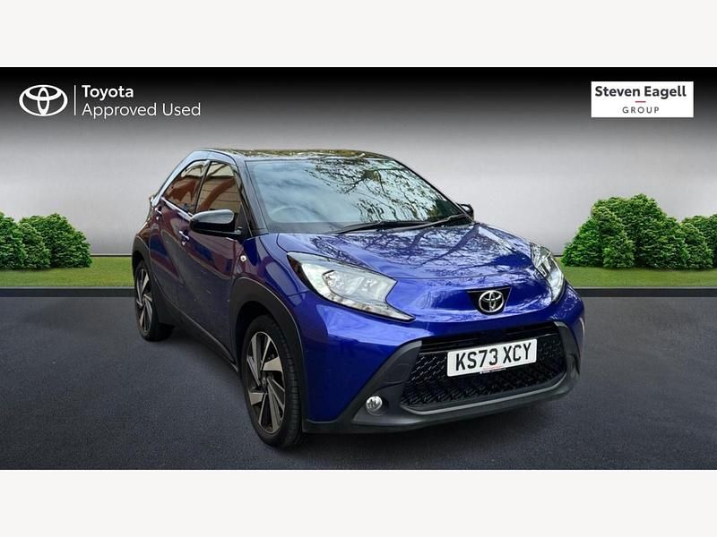 Blue Used 2023 Toyota Aygo X SUV | £15,215 - Image 1/3