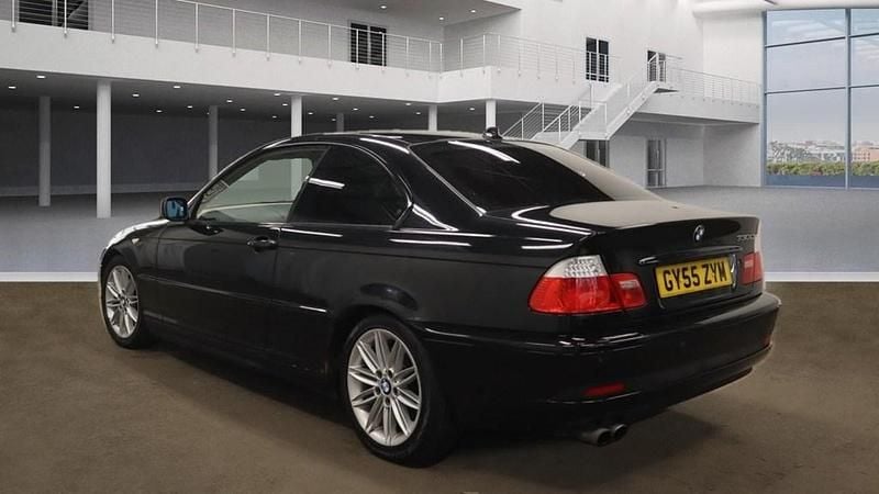 Used BMW 330 2005 Black Coupe