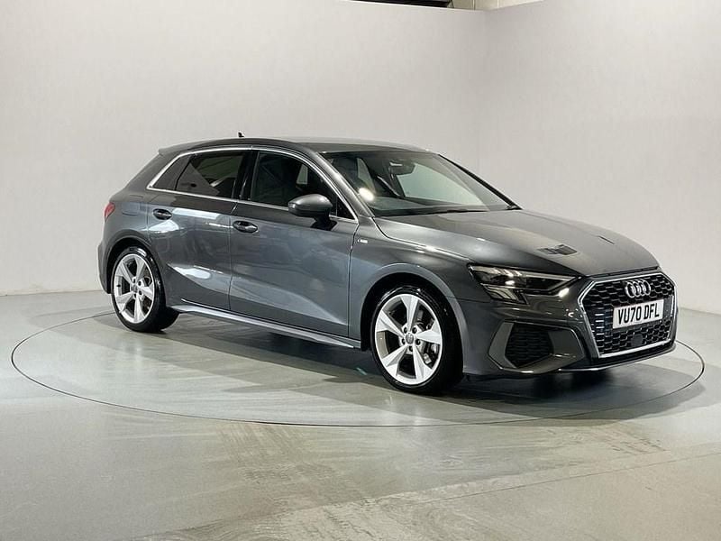 Used Audi A3 Sportback S-Line 150 HP (110 kW) 2020 Grey Hatchback