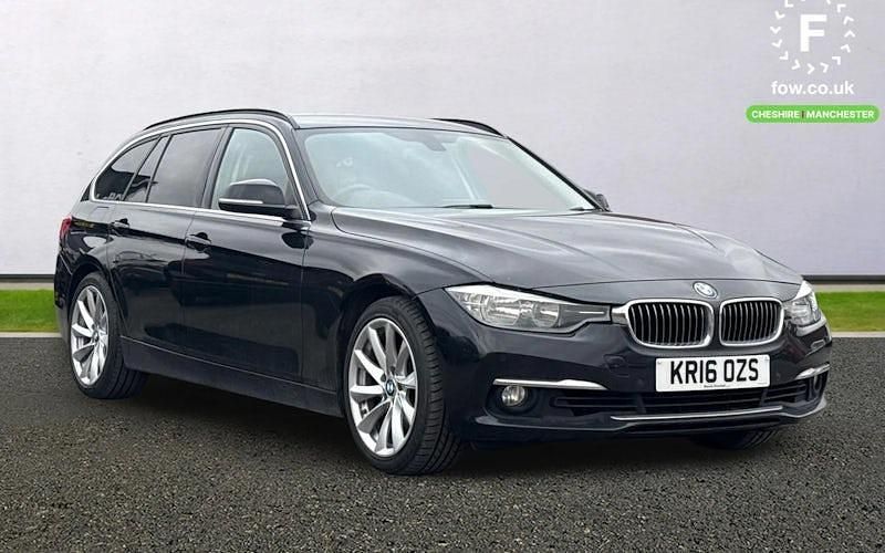 Used BMW 330 Luxury Line 252 HP (185 kW) 2016 Black Estate