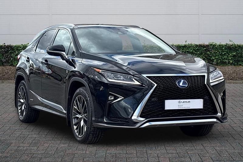 Used Lexus RX450h Sport Line 2017 Black SUV