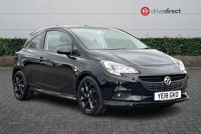 Used Vauxhall Corsa Edition 75 HP (55 kW) 2017 Black Hatchback
