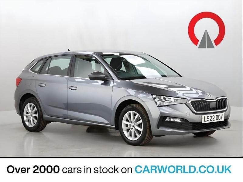 Grey Used 2022 Skoda Scala SE Technology Hatchback | £8,415 (Fair price) - Image 1/4