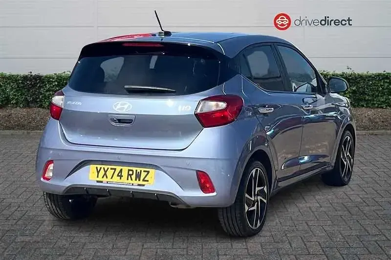 Usado Hyundai i10 Premium 79 HP (58 kW) 2024 Azul Citadino
