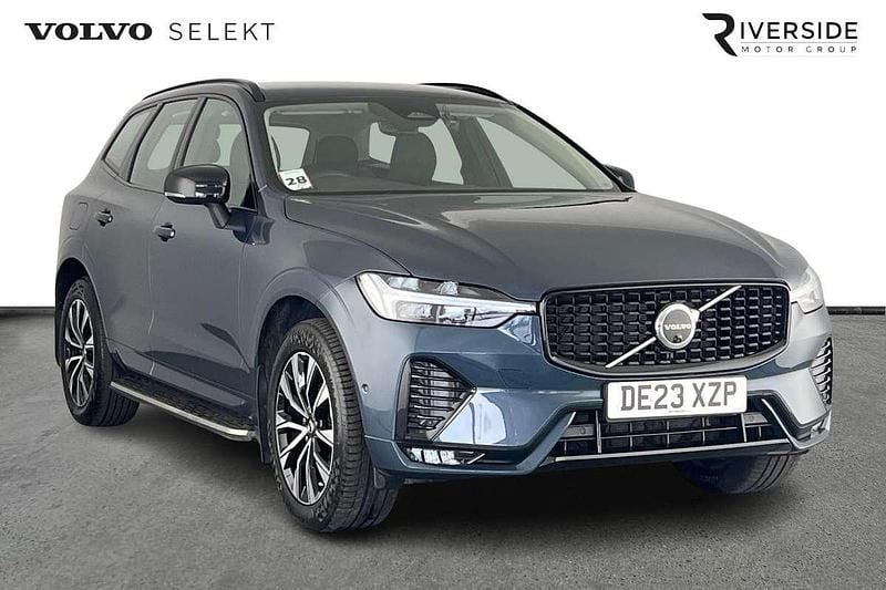 Denim blue Used 2023 Volvo XC60 Plus SUV | £34,690 (Good price) - Image 1/4