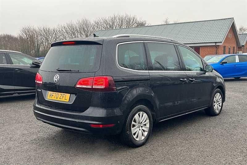 Used VW Sharan SE 150 HP (110 kW) 2020 Black MPV