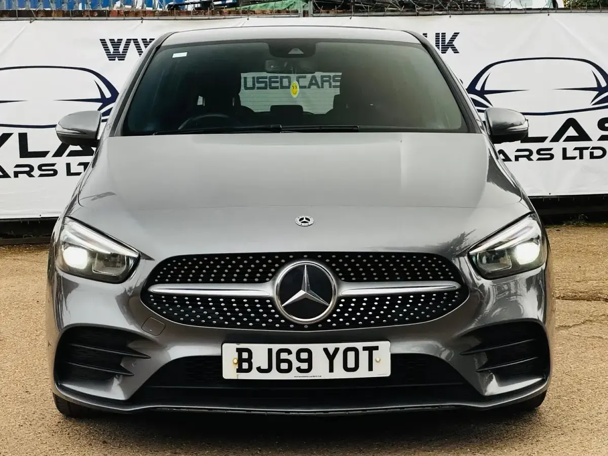 Used Mercedes B180 AMG line 116 HP (85 kW) 2019 Grey Hatchback