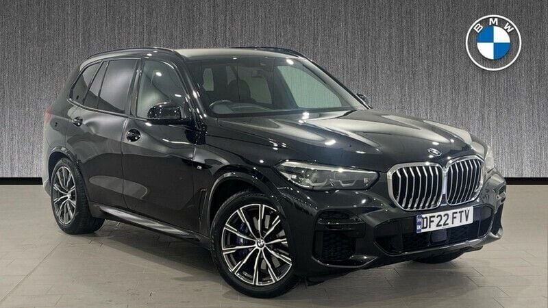 Black Used 2022 BMW X5 M Sport SUV | £42,499 (Super price) - Image 1/4