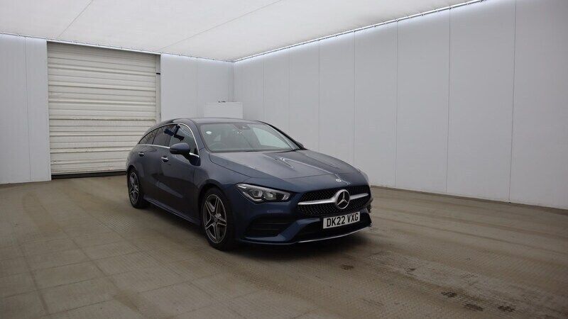 Blue Used 2022 Mercedes CLA200 AMG Line Premium Estate | £23,720 (Fair price) - Image 1/4