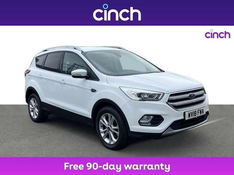 White Used 2018 Ford Kuga Titanium SUV | £9,829 (Good price) - Image 1/3