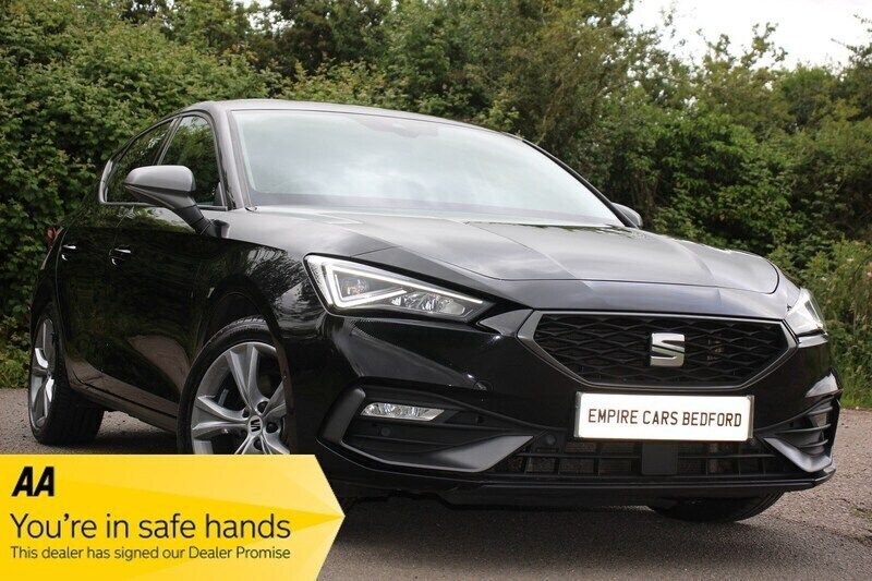 Black Used 2021 Seat Leon FR Hatchback | £12,990 (Fair price) - Image 1/3