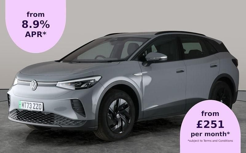 Grey Used 2022 VW ID.4 Pure SUV | £18,455 (Fair price) - Image 1/2