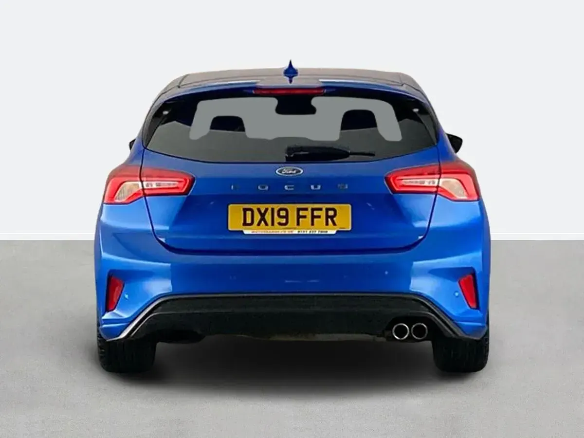 Used Ford Focus ST-Line X 125 HP (91 kW) 2019 Blue Hatchback