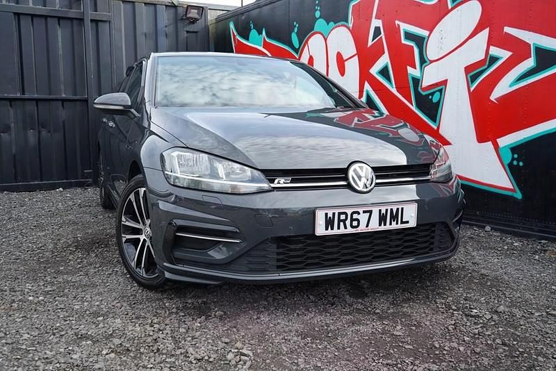 Used VW Golf VII R-line 150 HP (110 kW) 2017 Grey Hatchback