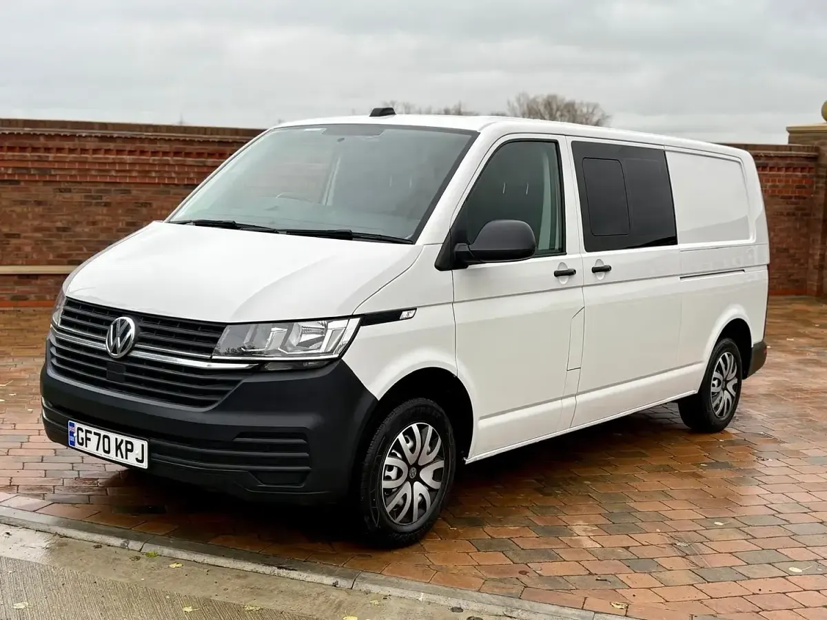 Used VW T6.1 150 HP (110 kW) 2021 White Van