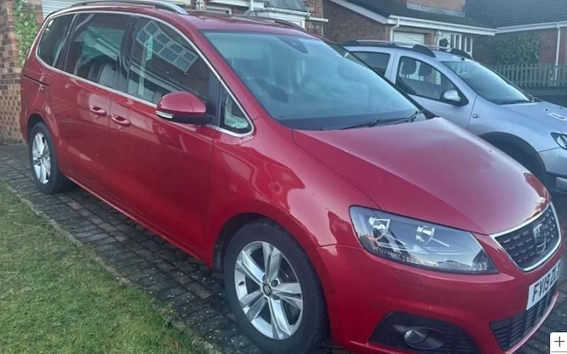 Red Used 2019 Seat Alhambra XCELLENCE MPV | £18,599 (Fair price) - Image 1/1