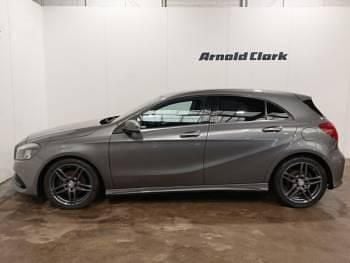 Used Mercedes A180 AMG line 109 HP (80 kW) 2016 Grey Hatchback