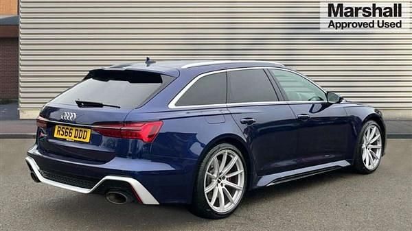Used Audi RS6 Design 600 HP (441 kW) 2020 Blue Estate