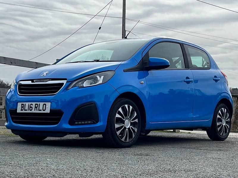 Used Peugeot 108 Active 2016 Blue Hatchback
