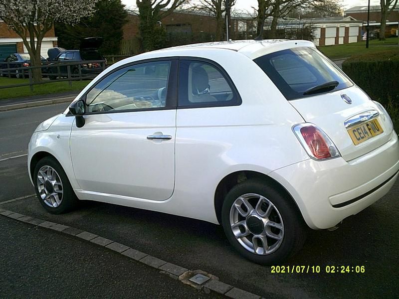 Used Fiat 500 Pop 2014 White Hatchback