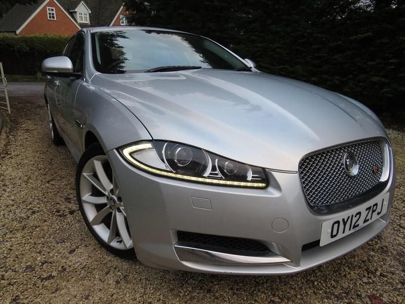 Silver Used 2012 Jaguar XF Premium Luxury Sedan | £3,675 (Good price) - Image 1/4