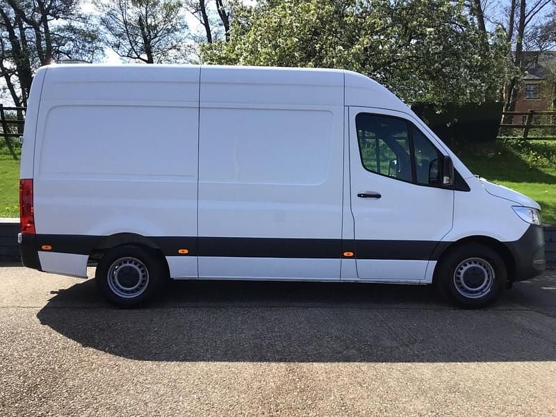 Begagnad Mercedes Sprinter Progressive 2022 Vit Van
