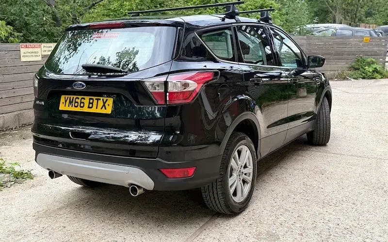 Used Ford Kuga Zetec 150 HP (110 kW) 2017 Black SUV