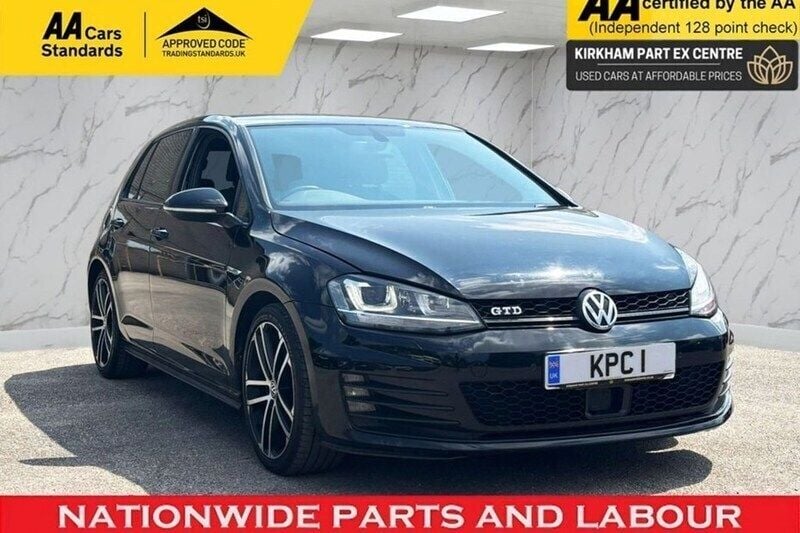 Black Used 2015 VW Golf VII GTD Hatchback | £9,995 (Fair price) - Image 1/1
