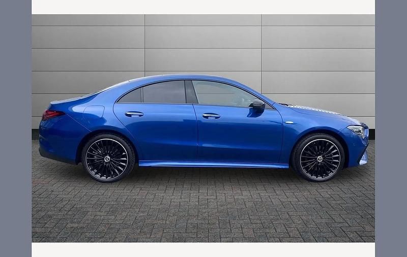 Used Mercedes CLA250e AMG Line Premium Plus 218 HP (160 kW) 2025 Blue Sedan