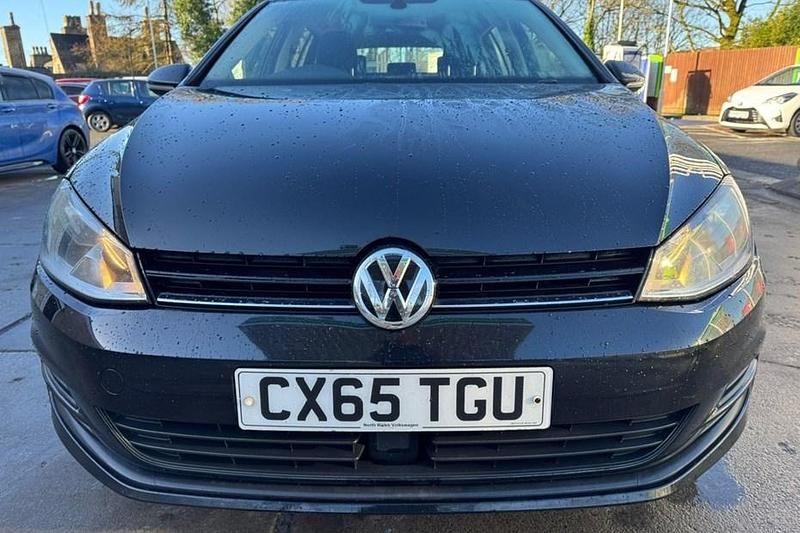 Black Used 2015 VW Golf VII SE Estate | £4,995 (Good price) - Image 1/1