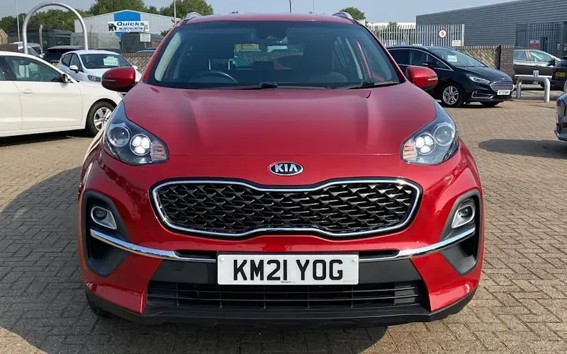 Used Kia Sportage 132 HP (97 kW) 2021 Red SUV