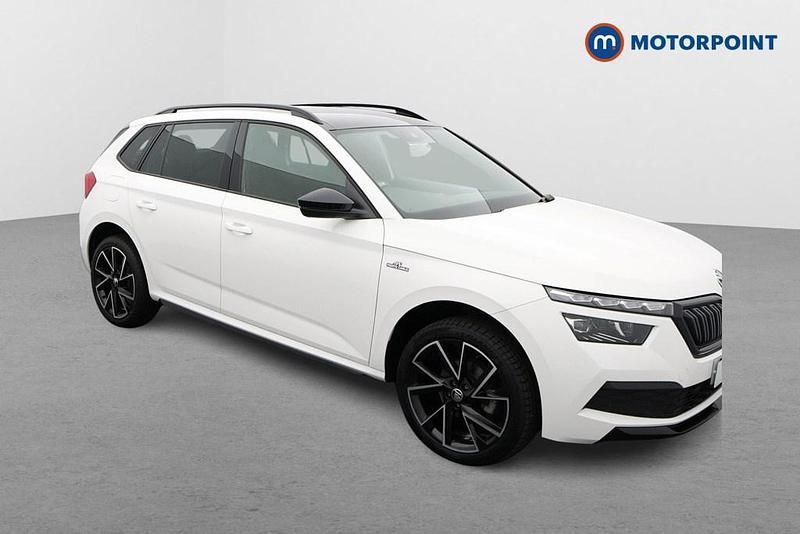 White Used 2021 Skoda Kamiq Monte Carlo SUV | £16,299 (Fair price) - Image 1/4