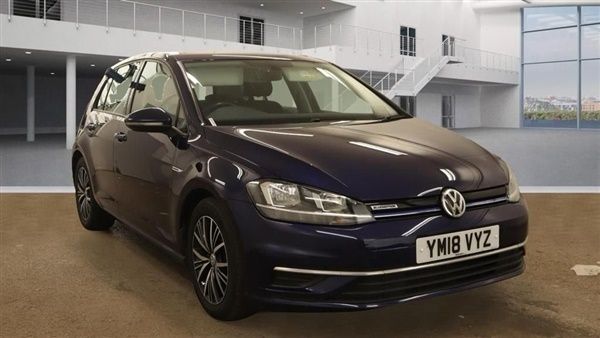 Blue Used 2018 VW Golf VII SE Hatchback | £10,750 (Fair price) - Image 1/1