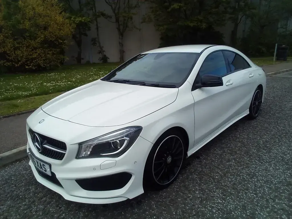 Used Mercedes CLA220 AMG 2016 White Sedan