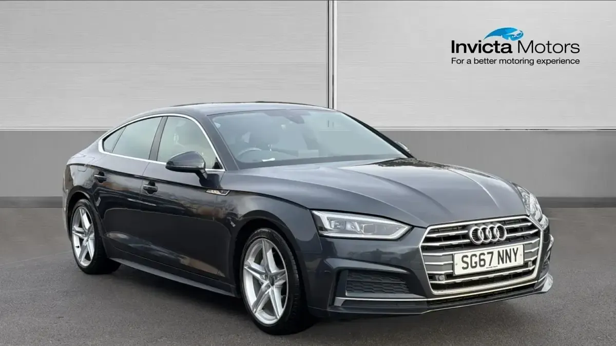 Begagnad Audi A5 S-Line 190 HK (139 kW) 2017 Grå Sportkupé