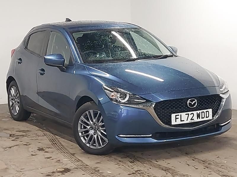 Used Mazda 2 Inclusive 90 HP (66 kW) 2022 Blue Hatchback