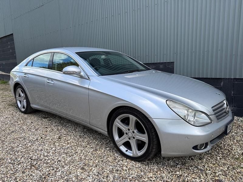Used Mercedes CLS320 222 HP (163 kW) 2008 Silver Coupe