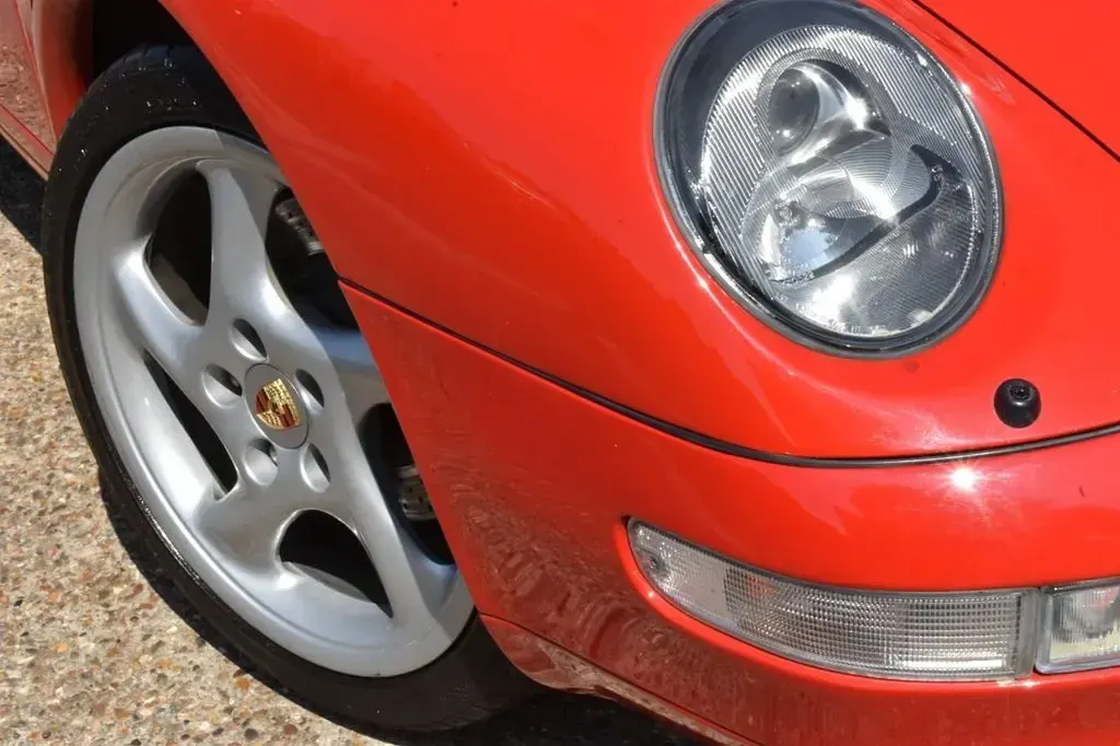 Used Porsche 993 200 HP (147 kW) 1994 Red Cabriolet