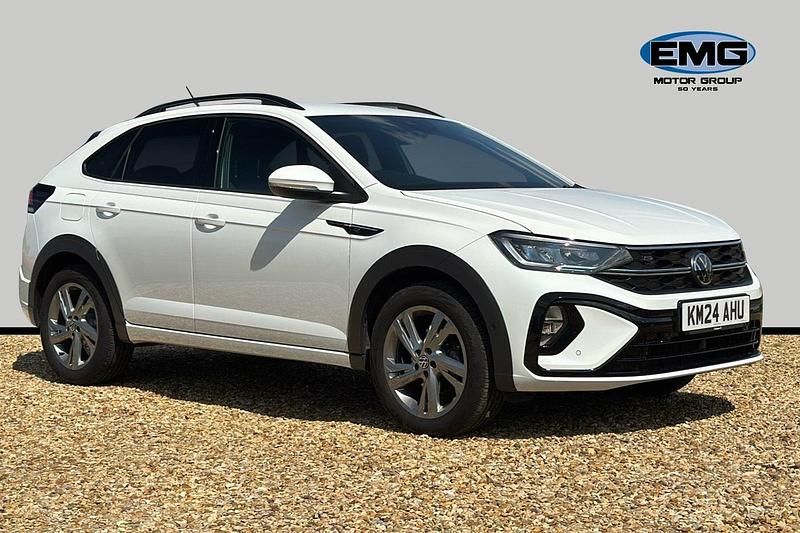 White Used 2024 VW Taigo R-line SUV | £18,790 (Good price) - Image 1/3