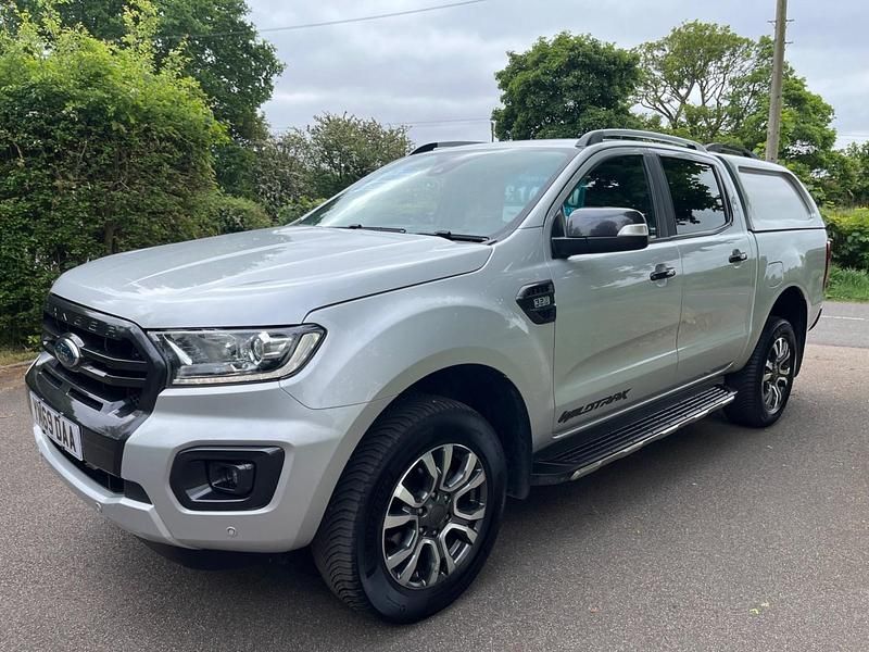 Silver Used 2019 Ford Ranger Wildtrack Pickup | £14,300 (Good price) - Image 1/4
