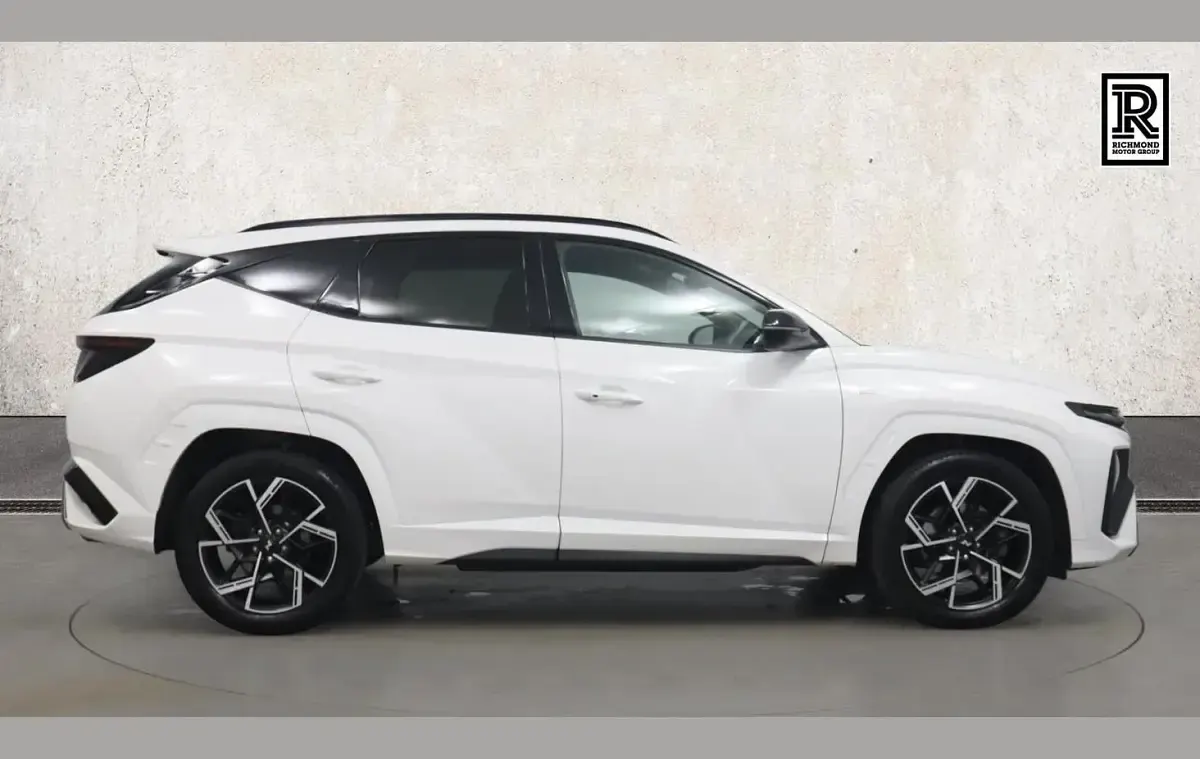 Used Hyundai Tucson N Line 158 HP (116 kW) 2024 White SUV
