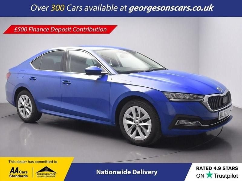 Used Skoda Octavia SE L 150 HP (110 kW) 2022 Blue Hatchback